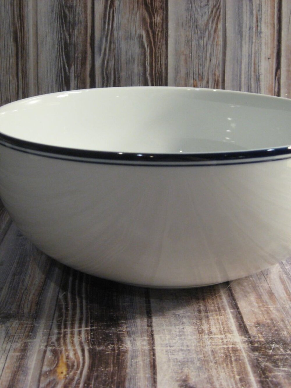 DANSK CHRISTIANSHAVN BLUE SALAD SERVING BOWL